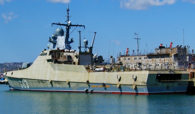 Военкор Коц сообщил, что подбит корабль Черноморского флота «Сергей Котов»