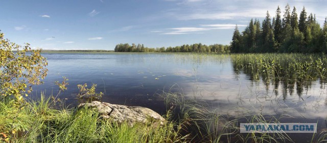 Карелия - край тысячи рек и озер..