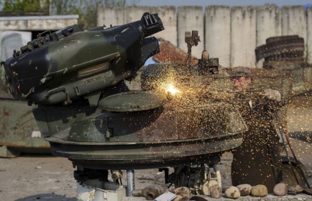 Немецкая разборка боевых танков