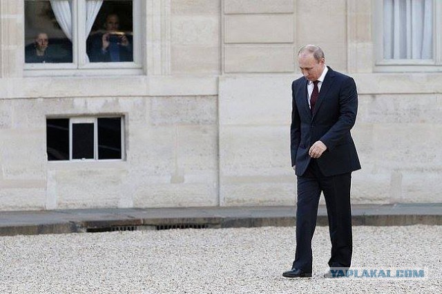 Путин в Нормандии