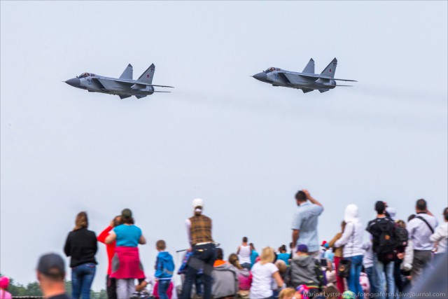 МиГи-31 на авиабазе Сокол в Перми