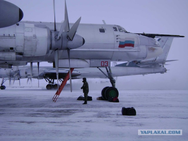 Учение Дальней Авиации в Тикси