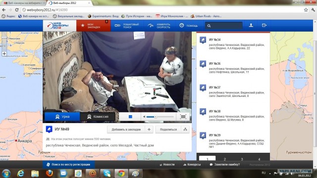 Веб-камеры на избирательных участках