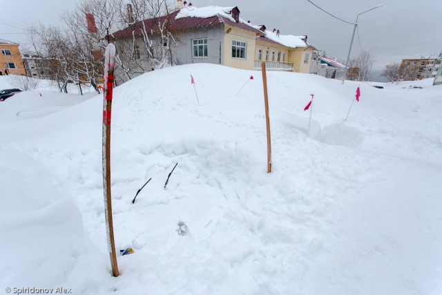 Петропавловск-Камчатский, первый день после пурги