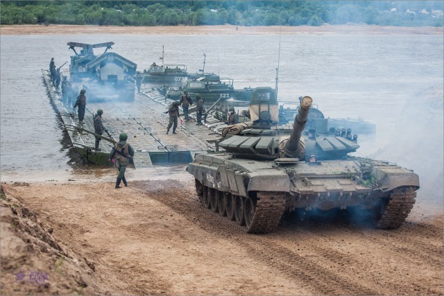 Про форсирование водной преграды