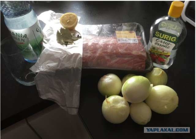 Жаренная свининка, на мангале.