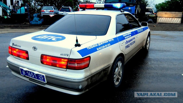 ГАИ во Владивостоке 1995г
