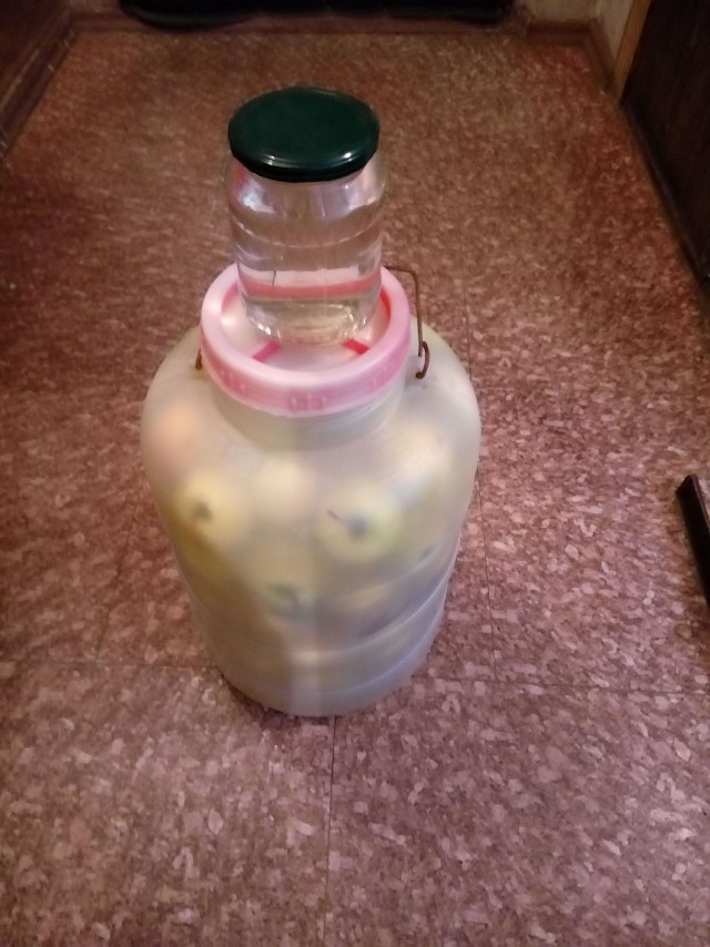 Яблочки моченые на зиму, за 35 мин.