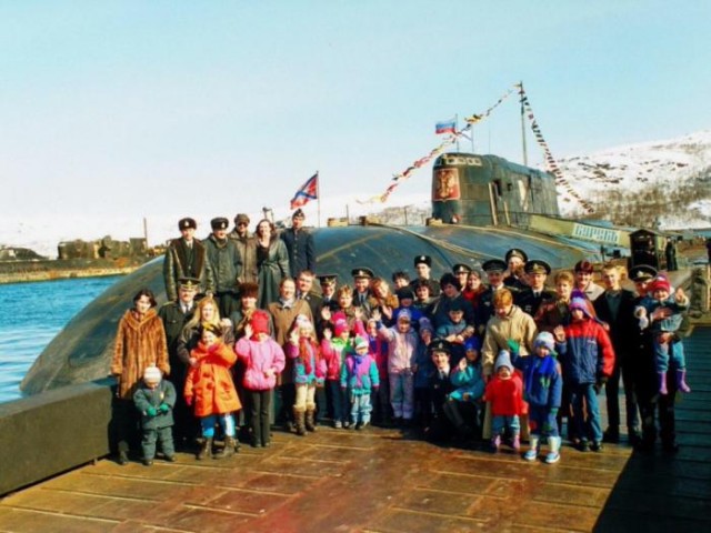 История подводной лодки "Курск" в фотографиях