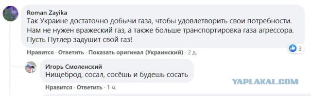 На Украине назвали «ударом» отказ США от санкций против «Северного потока-2»