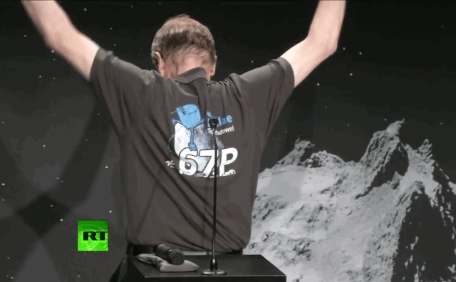 Трансляция посадки Philae на комету