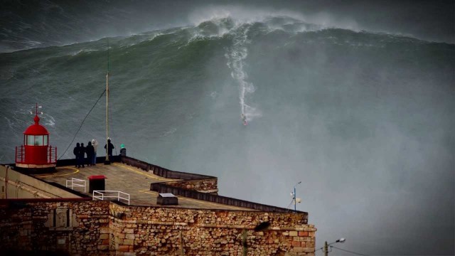 Почему в Назаре самые большие волны в мире?