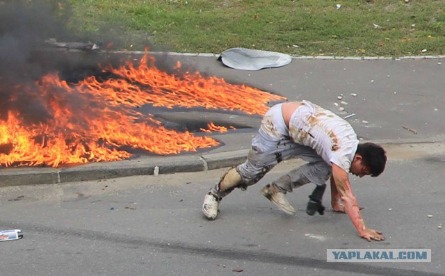 Захочешь жить и не так раскорячишься. ДТП