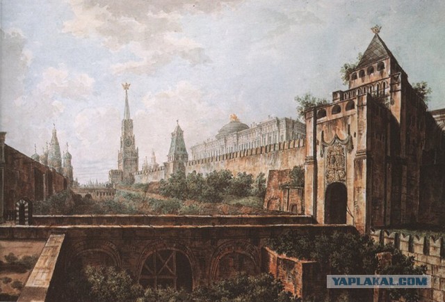 Анжело Тозелли. Панорама Петербурга 1820 года