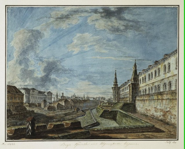 Москва до пожара 1812 года