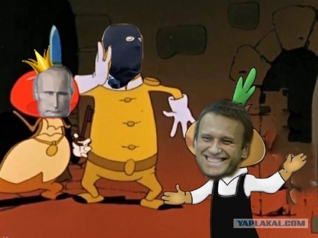 Фотожабы: омоновец на фоне Путина