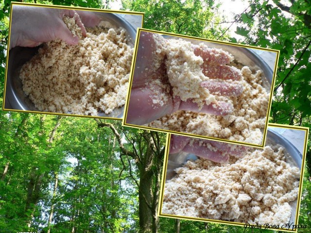Черничный пирог