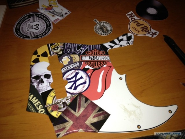 Sticker bomb