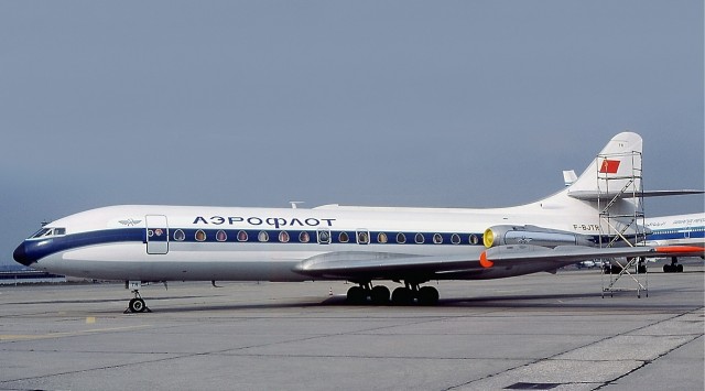 Короткий разбег Ту-154