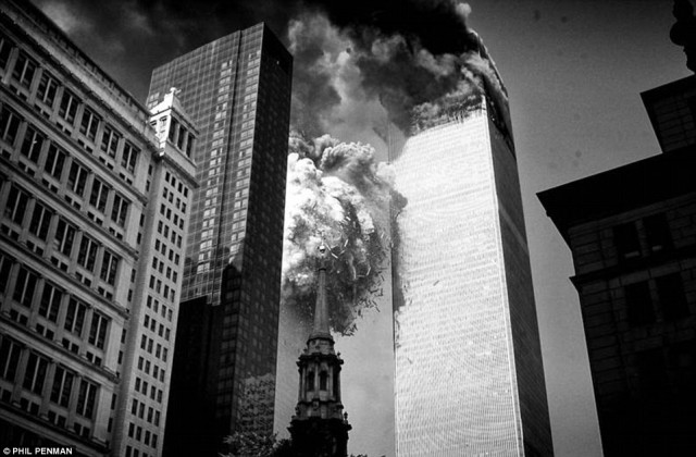 Снимки британца Фила Пенмана, который оказался на месте теракта 9/11