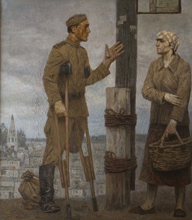 Великая Отечественная война в живописи