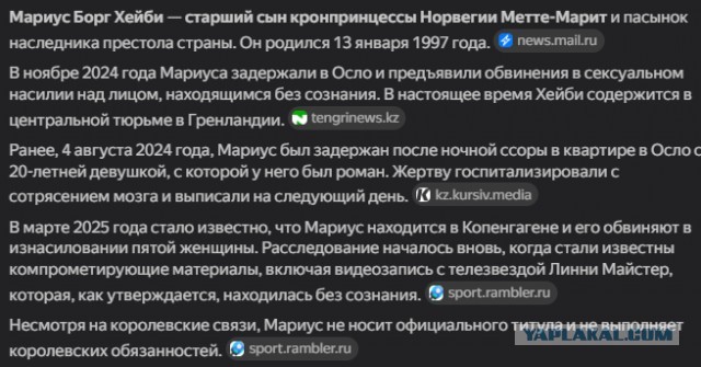 Сына норвежской кронпринцессы могут официально обвинить в изнасиловании
