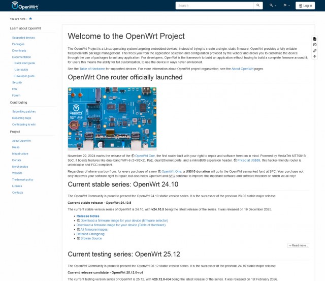 OpenWRT чем им не угодил?