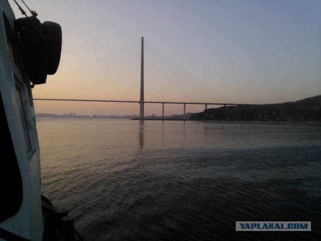 Владивосток и Русский остров с высоты...