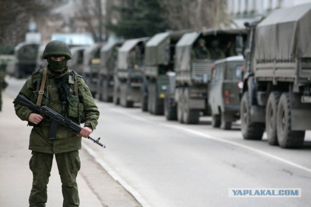 Вежливые зеленые человеки в Крыму