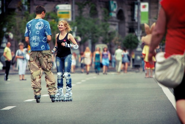 Лето. Жара. Киев.