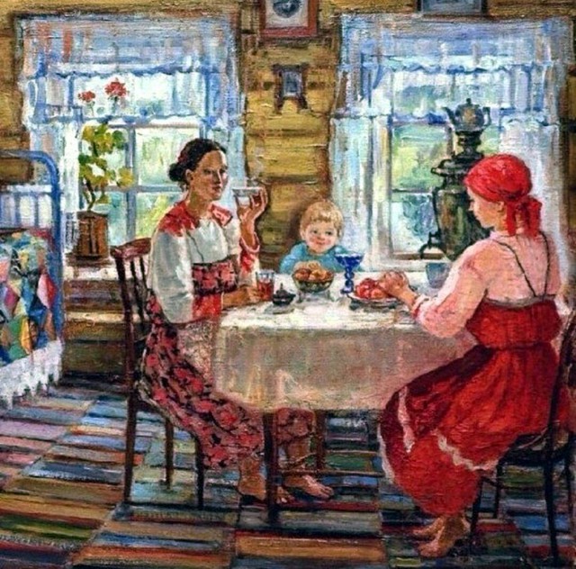 Чаепитие в Российской империи