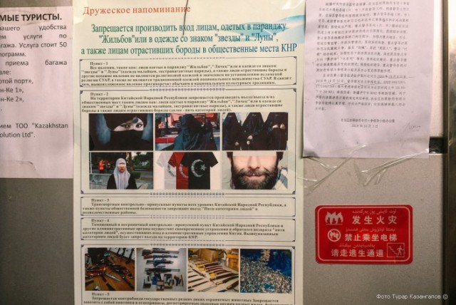 Там, где юрты, это еще Казахстан, а за ними уже КНР. Как казахи ходят пешком до Китая
