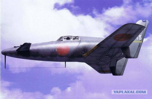 Японский перехватчик Kyushu J7W Shinden (1943-1945гг)