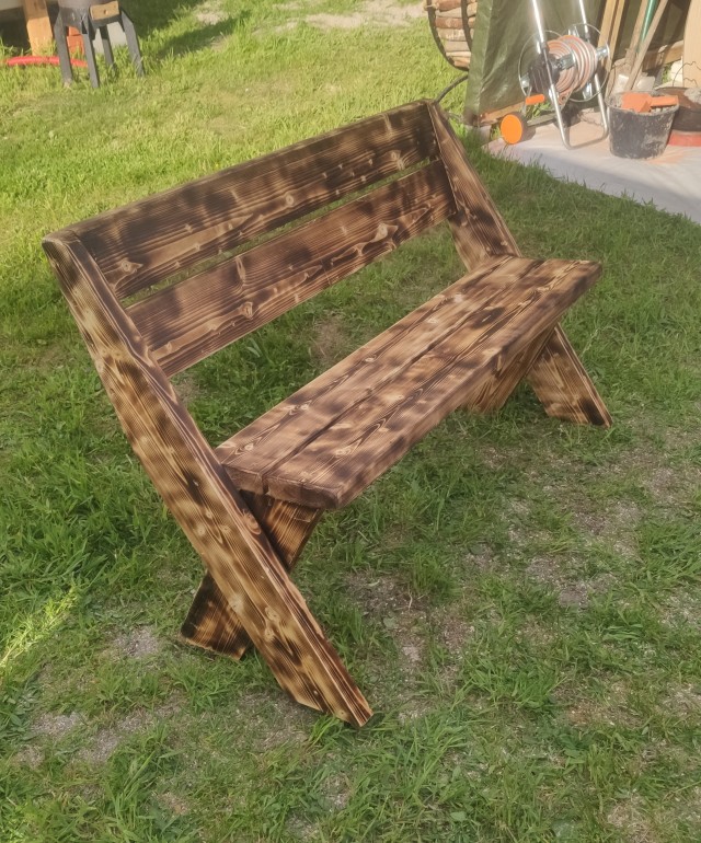 Скамейка для сада - это просто!