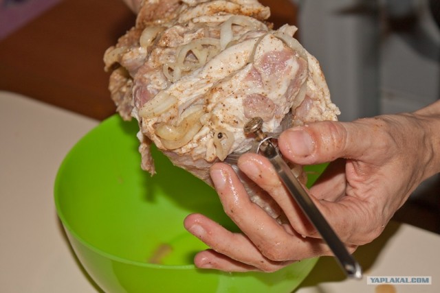 Мясо на гриле