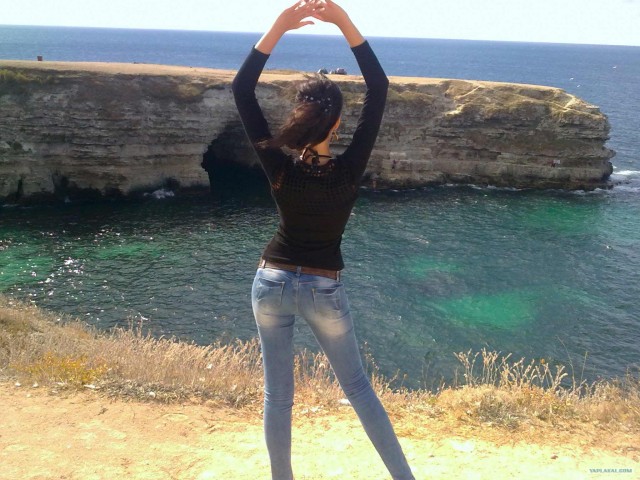 Мыс Тарханкут - самая западная точка Крыма.