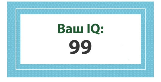 А какой у Вас IQ?