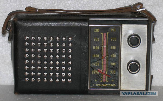 Russian 80-90s transistor radios