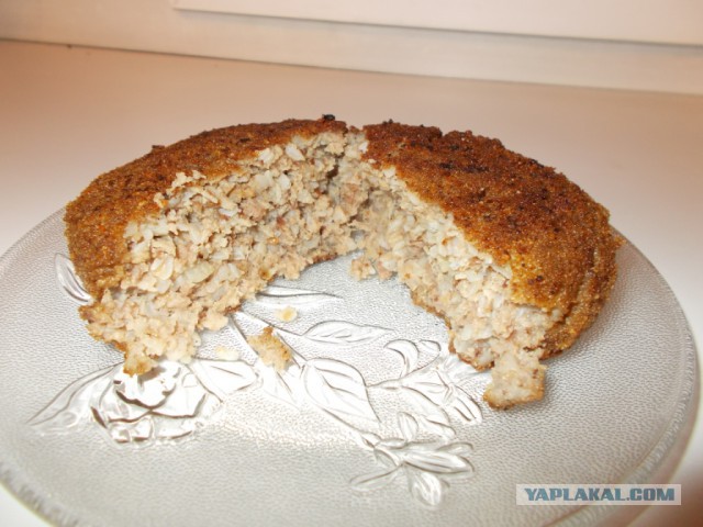 Котлетки мясо-гречневые