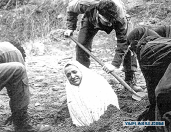 Закапывание живьем в землю ( Россия, 17 - 18 столетия ).