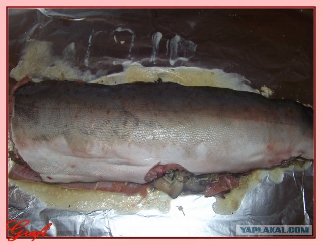 Горбуша запеченная