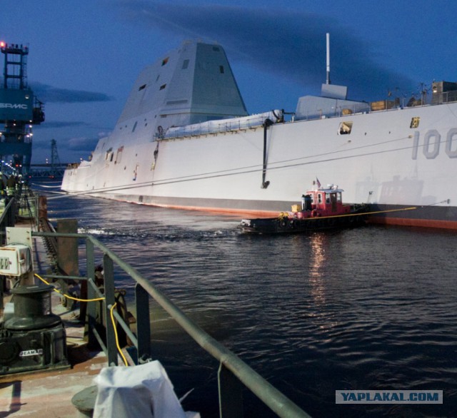 Как строился гигант. Zumwalt