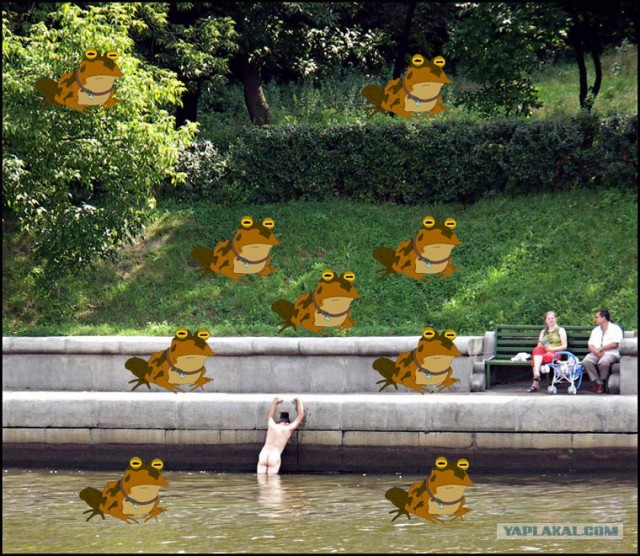 Битва фотожаберов (Команда №4), на набережной