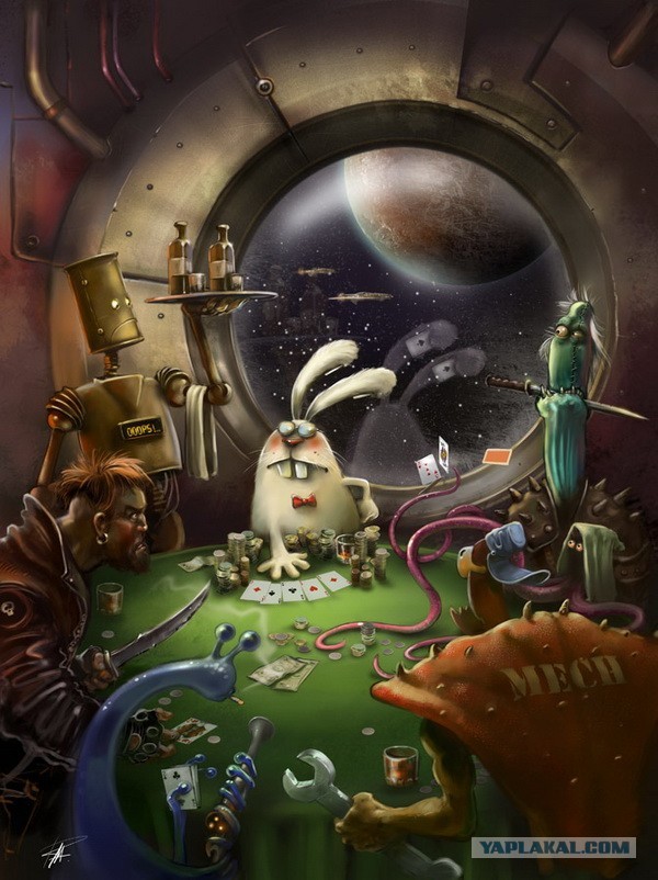 Раздача сокровищ из галереи