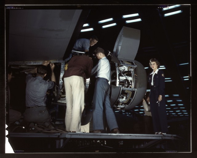Фотографии США: 20 век, начало 40-х. Авиационная промышленность