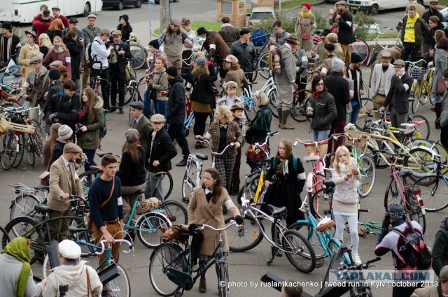 Киевский «Tweed Run» 2013