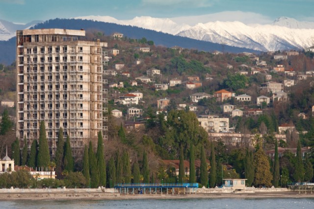 Абхазия, январь 2010