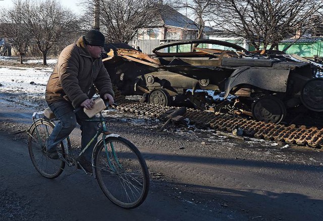 Здесь было Дебальцево