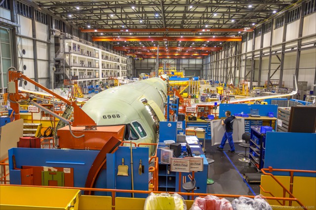 Airbus в Гамбурге
