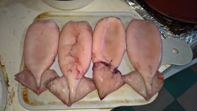 Кальмар+папоротник=вкусно